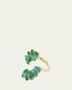 Emily P. Wheeler Emerald Marquis Ring with Apatite - 3