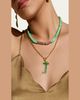 Emily P. Wheeler Nugget Necklace with Sapphires and Chrysoprase - 2