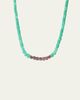 Emily P. Wheeler Nugget Necklace with Sapphires and Chrysoprase - 3