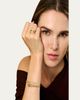 Emily P. Wheeler Wrap Bracelet with Brown and White Diamonds - 2