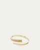 Emily P. Wheeler Wrap Bracelet with Brown and White Diamonds - 3