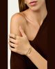 Emily P. Wheeler Wrap Ring with Brown and White Diamonds - 2