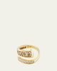 Emily P. Wheeler Wrap Ring with Brown and White Diamonds - 3