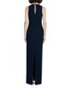 Emily Shalant Emily Shalant Braided Crystal Mock Neck Stretch Crepe Gown - 4