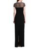 Emily Shalant Emily Shalant Crystal Illusion Yoke Dress - 6