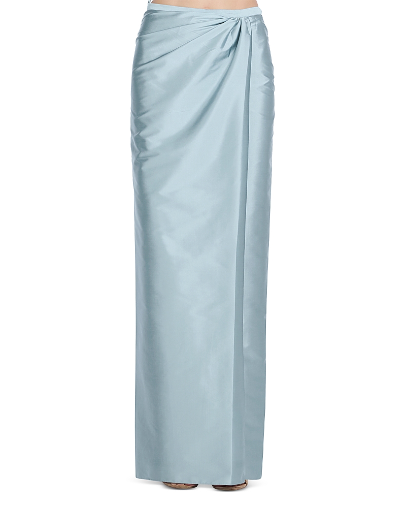 Emily Shalant Emily Shalant Soft Taffeta Faux Wrap Skirt