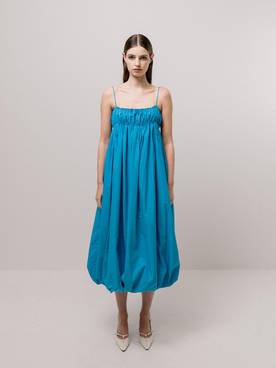 Emin & Paul PUFF DRESS [BLUE]