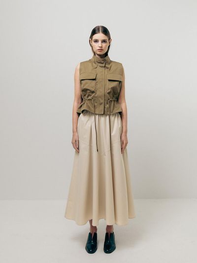 Emin & Paul Utility Vest [Khaki]