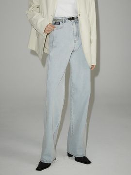 emkm Signature Semi Wide Denim Pants_LIGHT BLUE