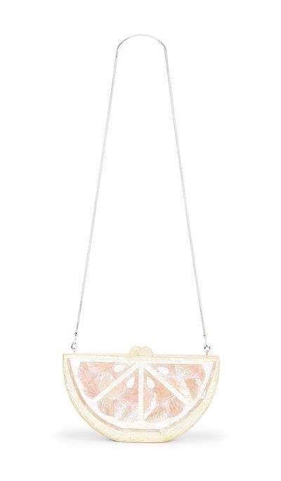 Emm Kuo Emm Kuo Bora Bora Fruit Slice Evening Clutch