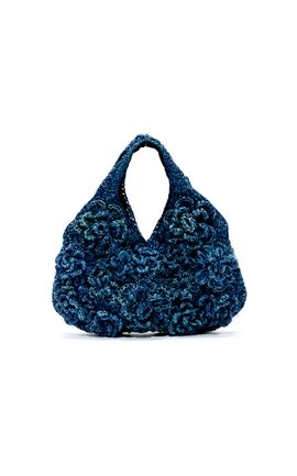 Emm Kuo Emm Kuo Pampelonne Mini Raffia Hobo Bag