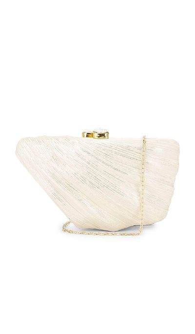Emm Kuo Emm Kuo Saline Fan Shaped Evening Clutch