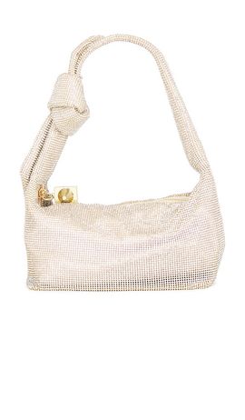 Emm Kuo Emm Kuo Waverly Crystal Mesh Mini Hobo