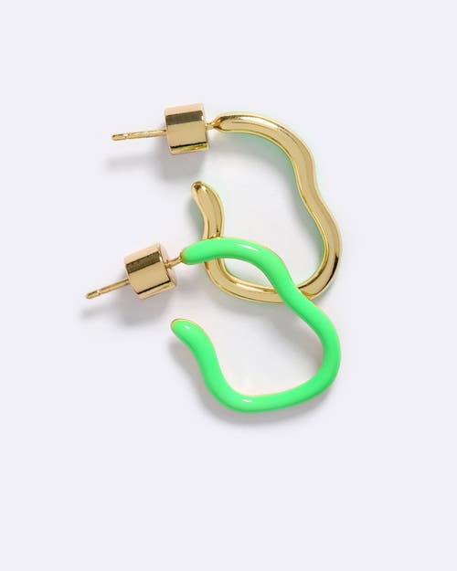 Emma Pills Emma Pills Baby Obsession Enamel Hoops