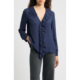 Emme Emme Dancing Ruffle V-Neck Top
