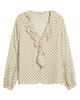 Emme Emme Donare Ruffle V-Neck Top - 5