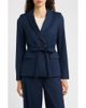 Emme Emme Emmfata Peaked Lapel Belted Blazer - 1