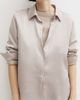 Emme Emme Emmlira Crinkled Hammered Satin Shirt - 1
