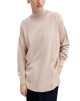 Emme Emme Emmlonza Mock Neck Tunic Sweater