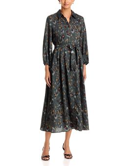 Emme Emme Emmpasso Printed Twill Shirtdress