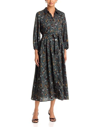Emme Emme Emmpasso Printed Twill Shirtdress