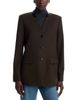 Emme Emme Flannel Collarless Blazer - 3
