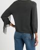 Emme Emme Fringe Sleeve Crewneck Sweater - 2