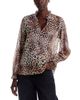 Emme Emme Georgette Split Neck Blouse - 1