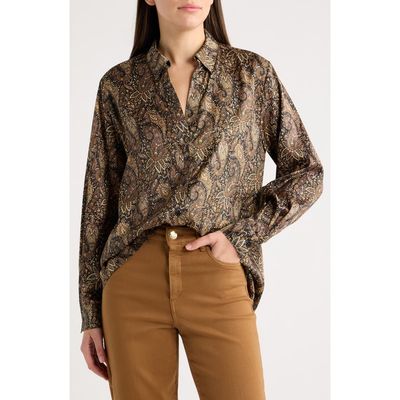 Emme Emme Paisley Long Sleeve Shirt
