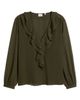 Emme Emme Ruffled V-Neck Georgette Top - 5