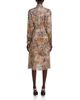 Emme Emme Satin Tie Neck Shirtdress - 4