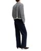 Emme Emme Straight Fit Stretch Trousers - 3