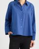 Emme Emme Striped Cotton Blend Shirt - 1