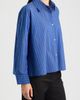 Emme Emme Striped Cotton Blend Shirt - 3
