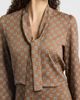 Emme Emme Tie Neck Long Sleeve Top - 4