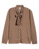 Emme Emme Tie Neck Long Sleeve Top - 5