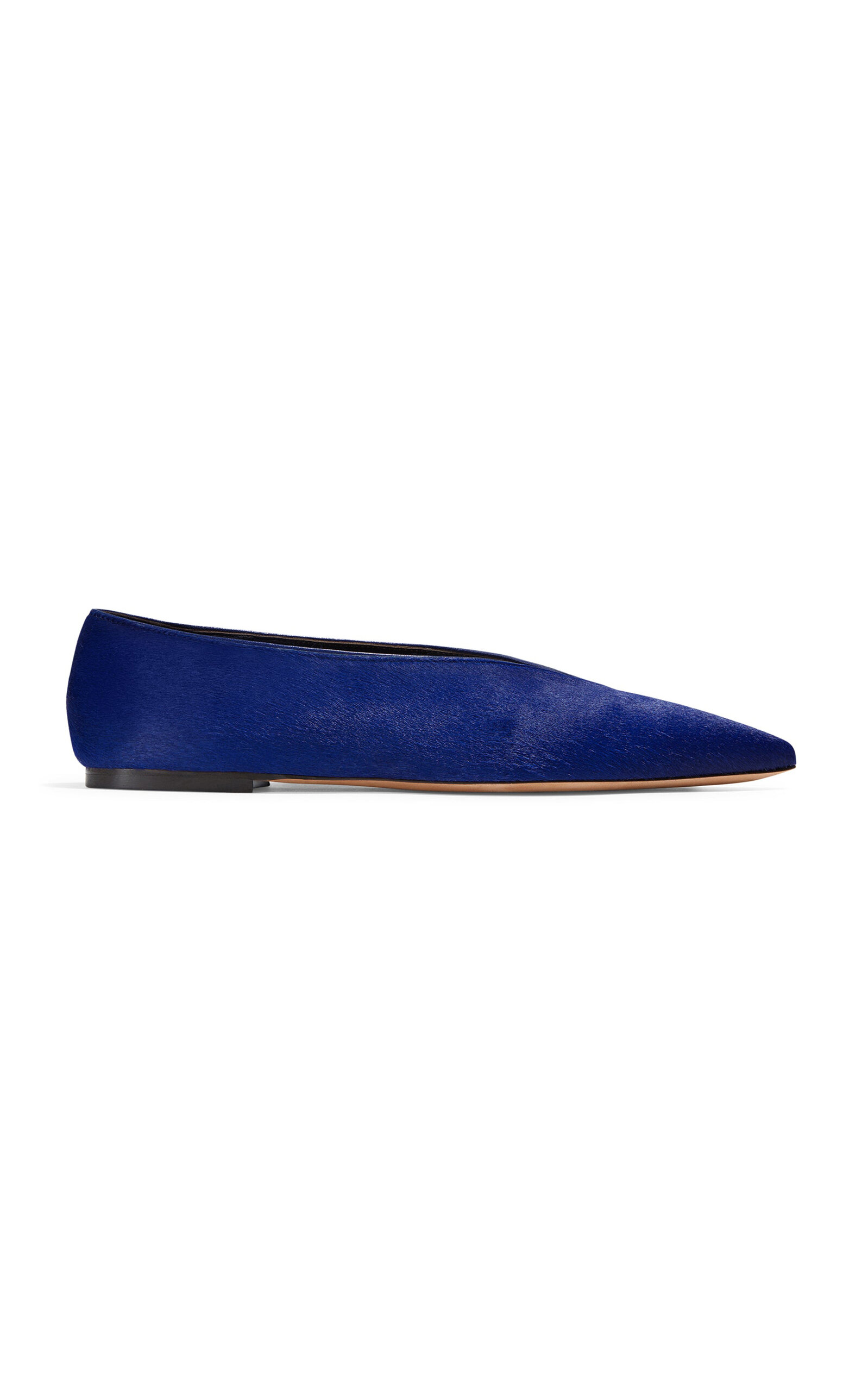 Emme Parsons Emme Parsons Calf Hair Pointy VFlats Blue IT 41