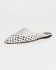 Emme Parsons Emme Parsons Flat Mules Optic White Woven - 2