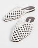 Emme Parsons Emme Parsons Flat Mules Optic White Woven - 5