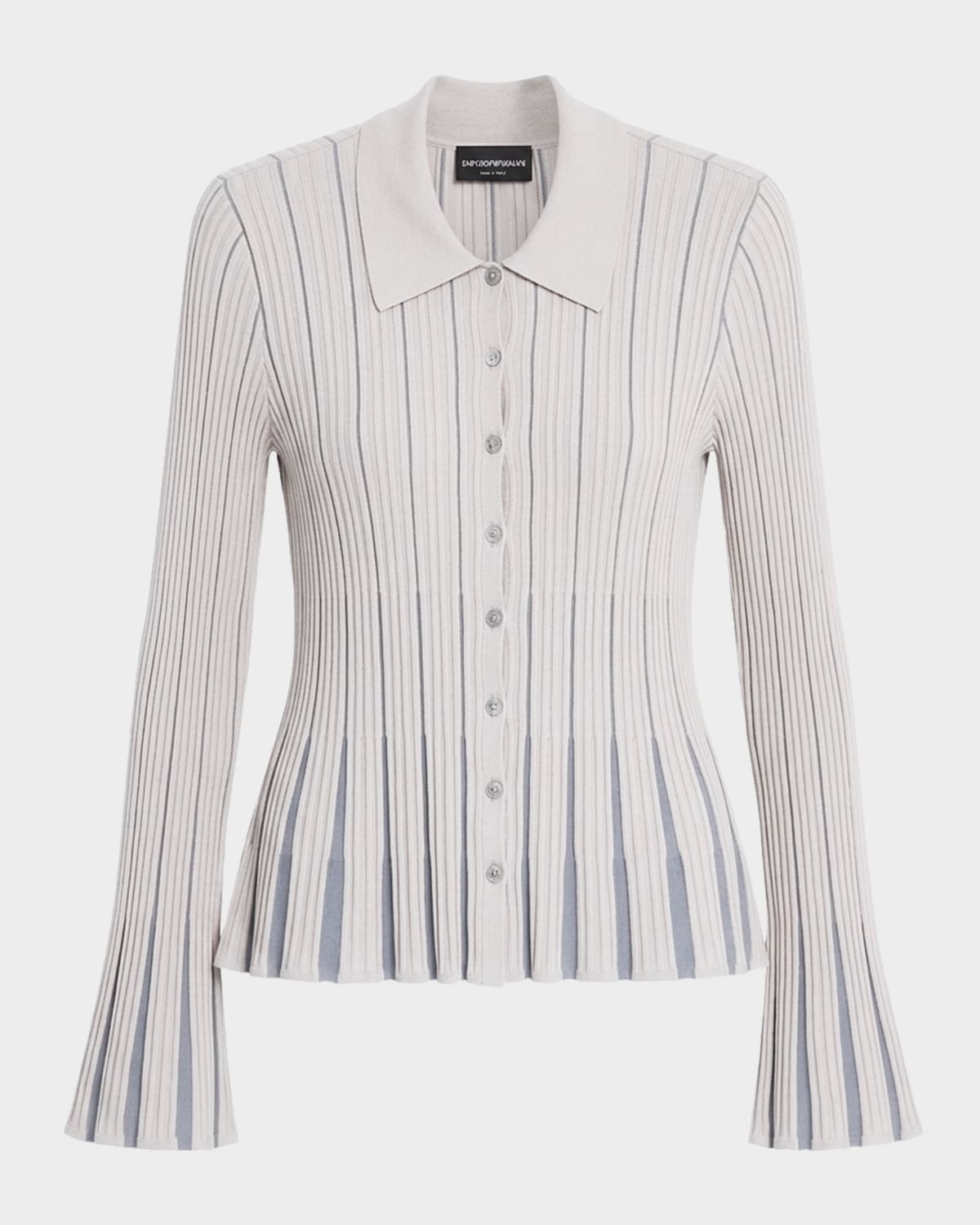 Emporio Armani Button-Front Knit Cardigan