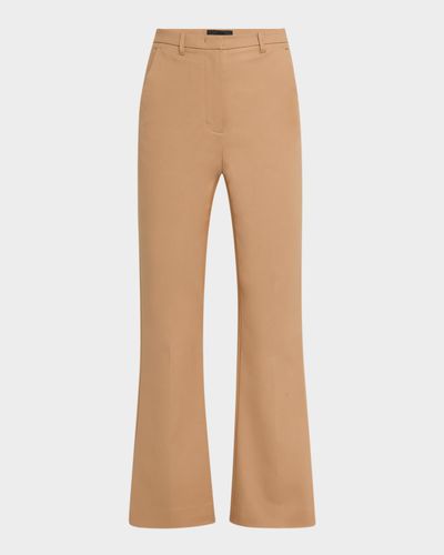 Emporio Armani Cotton Flare Trousers