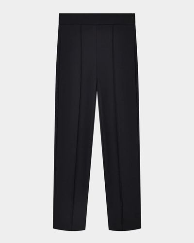 Emporio Armani Cropped Slim-Fit Jersey Pants