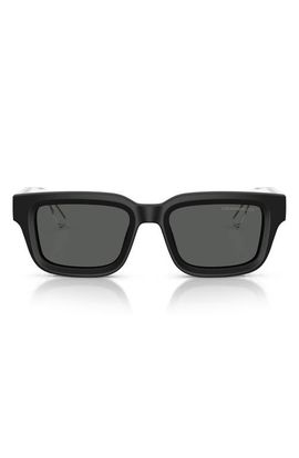 Emporio Armani Emporio Armani 51mm Rectangle Sunglasses
