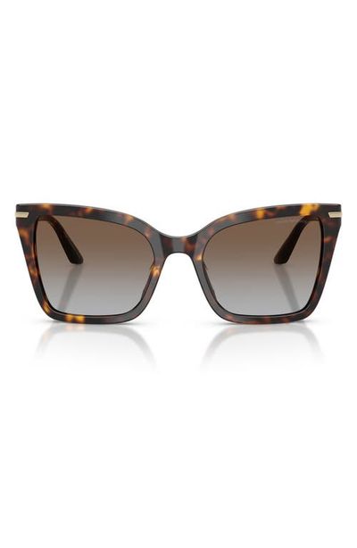 Emporio Armani Emporio Armani 53mm Gradient Square Sunglasses