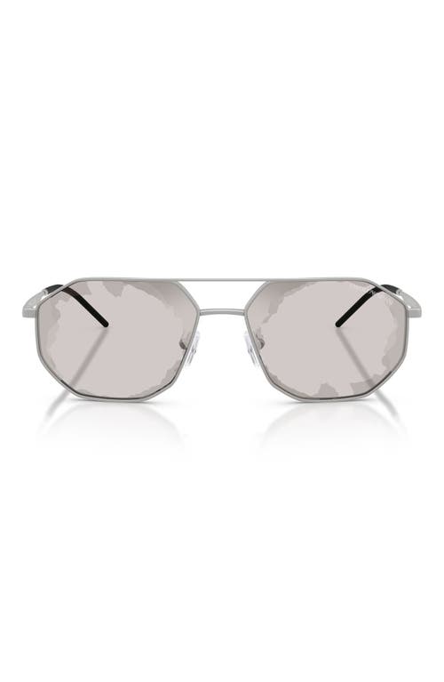 Emporio Armani Emporio Armani 58mm Aviator Sunglasses