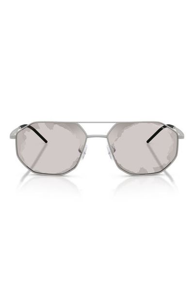 Emporio Armani Emporio Armani 58mm Aviator Sunglasses