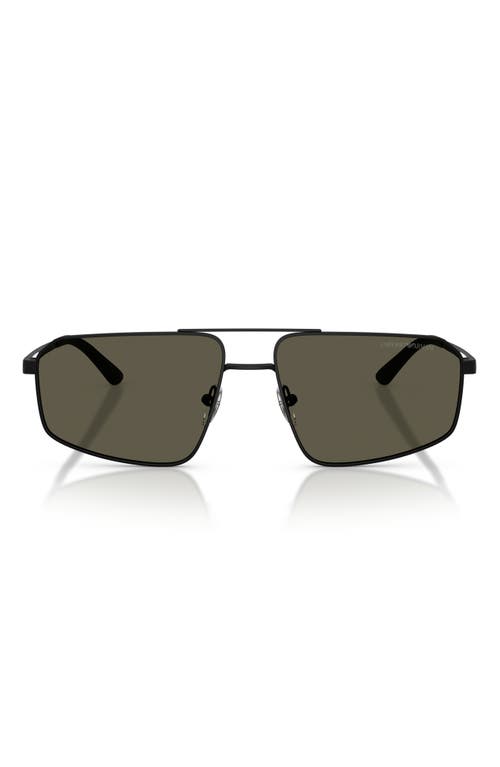 Emporio Armani Emporio Armani 59mm Aviator Sunglasses