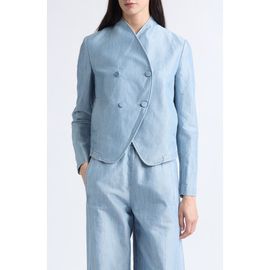 Emporio Armani Emporio Armani Asymmetric Denim Jacket 
