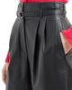 Emporio Armani Emporio Armani Belted Leather Pants - 4
