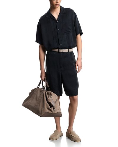 Emporio Armani Emporio Armani Bermuda Paisley Jacquard Shorts